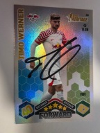 Karta topps mach attax autograf RB Leipzig Champions League Timo Werner