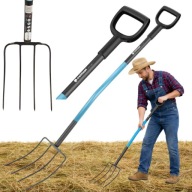 WIDŁY GOSPODARCZE CELLFAST OGRODOWE DO OBORNIKA SIANA KOMPOSTU MOCNE TRWAŁE