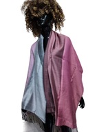 DUŻY SZAL Z JEDWABIEM