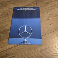 Mercedes-Benz 1986 program cała gama W201 W124 C124 W126 C126 R107 SL