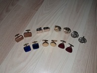 WYKOPKI KOMODA STARE KOLEKCJONERSKIE SPINKI 7 KOMPLETÓW