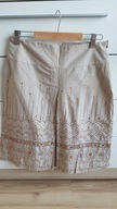 Spódnica bawełniana z cekinami na lato _________36
