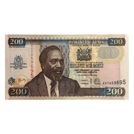 KENIA - 200 SHILINGI - 2003 - 40 ROCZNICA NIEPODLEGŁOŚCI - UNC - P#46