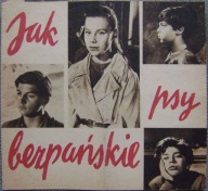 JAK BEZPAŃSKIE PSY -film prod.francuskiej -program kinowy -lata 50-te