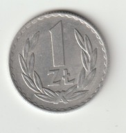 PRL 1 zloty 1971 piekny stan