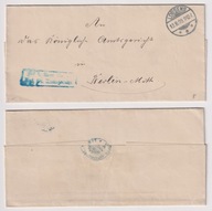 1909 Niemcy koperta listu ze stemplem Lobsens (Łobżenica)