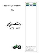 Deutz-Fahr AGROTRON 215, 265 - instrukcja napraw kołowych ciągników PL
