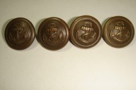 Guzik Kriegsmarine do munduru polowego - 20,7 mm. III Rzesza