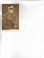 Żołnierz czeski z szablą. Fot. sygn.Strominger Praha 1932 r.