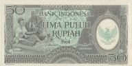Indonezja - 50 Rupii - 1964 - P96 - St.1