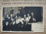 Łowicz / spotkanie rodzinne - stara pocztówka nr. 4