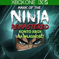 Mark of the Ninja Remastered Xbox One / Series S/X CZYTAJ OPIS