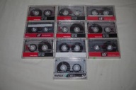 Kasety magnetofonowe 10 sztuk w bardzo dobrym stanie FUJI i inne