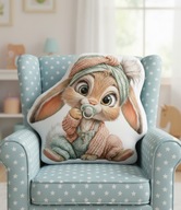 Poduszka kształtka przytulanka, 30cm królik