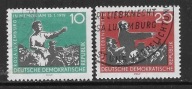 Znaczki Pocztowe Niemcy DDR Kasowane 674-75.. 1959 r