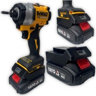 Adapter przejściówka z YATO 18V na narzędzia DEWALT 18V XR Przekładka