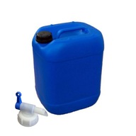 Kanister z kranikiem 20l niebieski bańka pojemnik