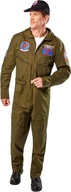 TOP GUN DELUXE MAVERICK PILOT LOTNIK Kombinezon Mundur Strój Kostium M ML L