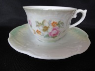 perłowa filiżanka z kwiatkami poj. 150 ml