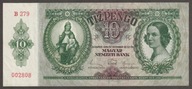Węgry 10 pengo 1936 - B279