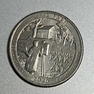 USA 25 centów 2020r. Farma Weira