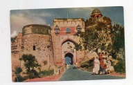 Pocztówka Indie Delhi Stary Fort 1953r