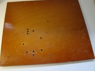 Tekstolit płyta rezotex płyta 8mm używana 60cm x 50cm