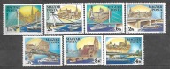 WĘGRY - mosty na Dunaju 1985 ** Mi 3733-9 (2629)