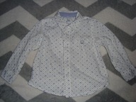 next koszula bialutka autka modny chłopczyk 80