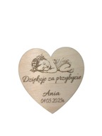 Podziękowanie dla gości CHRZEST magnes