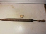 Stara markowa sygnowana raszpla tarnik pilnik J.E. BLECKMANN 64 cm