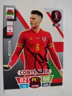 Karta panini autograf Walia Joe Rodon World Cup Qatar 2022
