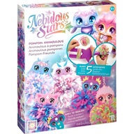 NEBULOUS STARS ZESTAW KREATYWNY DIY BRELOCZKI POMPONY GWIAZDKI PREZENT