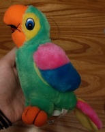 Kolorowa papuga maskotka pluszak nowa firma Sandy