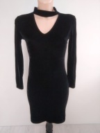 Czarna sukienka wieczorowa 36 S