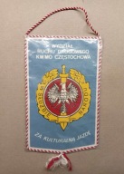 Proporczyk MO Częstochowa 1989 PRL Milicja MSW