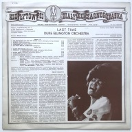 DUKE ELLINGTON Last Time / LP Vinyl 1-wsze tłoczenie 1977 - prawie jak nowa