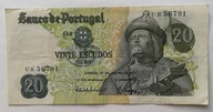 Portugalia 20 eskudo 1971