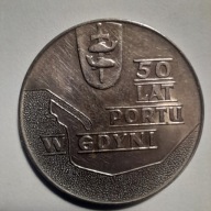 10 ZŁ 50 LAT PORTU W GDYNI 1972 (1), ŁADNA.