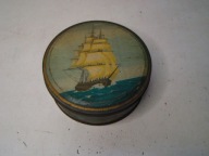 PUSZKA NA CUKIERKI- 1955 ŻAGLOWIEC ROLIMPEX PRL