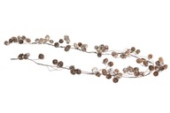 Girlanda świąteczna z naturalnych szyszek stroik Boże Narodzenie 150 cm