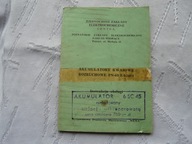 AKUMULATORY KWASOWE ROZRUCHOWE PN-69 INSTRUKCJA OBSŁUGI