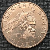 *FRANCJA [1078]*10 franków 1988 100. rocznica - Urodziny Rolanda Garrosa