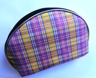 KOSMETYCZKA MAŁA DAMSKA SZKOCKA STYL DOBRA CENA