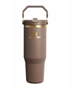 Stanley Kubek termiczny IceFlow FlipStraw Tumbler 0.89L Espresso Gold 2.0