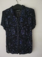 CHARLOTTE HALTON BLUZKA BLUZECZKA S\M CEKINY WIZYT