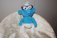 Smerf Ważniak – ręcznie wykonana maskotka