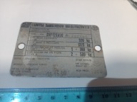 Stara Tabliczka Znaminowa Polski Fiat 125p 1980r
