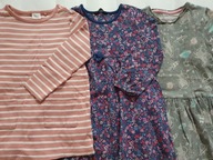 MARKOWA MEGA PAKA DLA DZIEWCZYNKI 92/98 + GRATIS