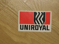 UNIROYAL oryginalna naklejka z PRL